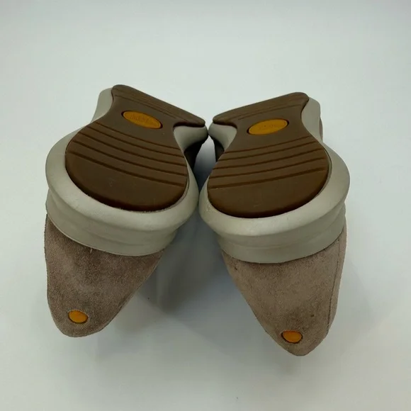 Samuel Hubbard Freedom Stroll Buff Nubuck Taupe Suede Oxford Shoes Size 8 - Picture 15 of 16